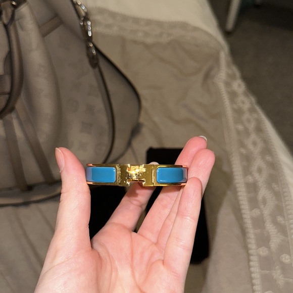 Hermes Jewelry Hermes Thin Bracelet Poshmark